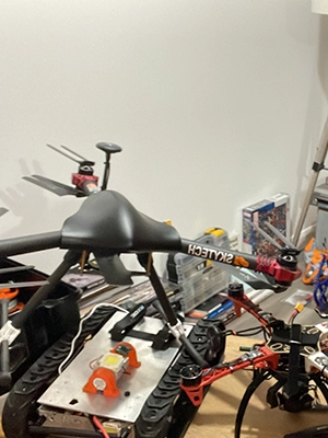 Dr. David Redpath, Drone Developer