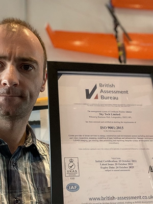 Dr. David Redpath, Drone Engineer